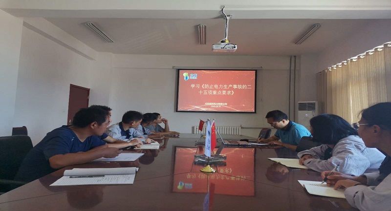 【能環熱力】組織開展《防止電力生產事故的二十五項重點要求》的學習活動 (1).jpg